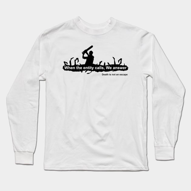 When the entity calls, we answer. The Cannibal Long Sleeve T-Shirt by Exentertainer